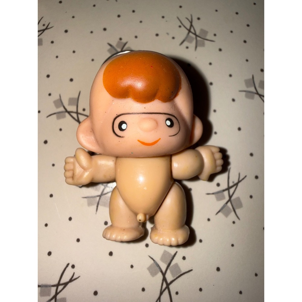 Vintage Tinkle Tot Wee Wee Boy Keychain Novelty Gag Gift Retro Plastic Figure